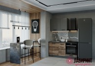 Кухня "Гранж" 1600 (СВТ) - "Лабиринт" - интернет-магазин мебели для дома в Екатеринбурге, Первоуральске и Ревде