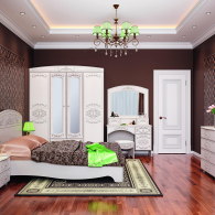 Модульная спальня "Каролина" (ОЛМ) - "Лабиринт" - интернет-магазин мебели для дома в Екатеринбурге, Первоуральске и Ревде