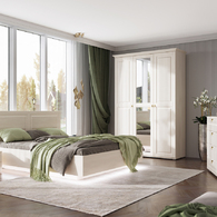 Модульная спальня "Престиж 1" МДФ (Миф) - "Лабиринт" - интернет-магазин мебели для дома в Екатеринбурге, Первоуральске и Ревде Модульная спальня "Престиж 1" МДФ (Миф) - "Лабиринт" - интернет-магазин мебели для дома в Екатеринбурге, Первоуральске и Ревде