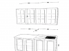 Кухня 6 "Белый Вегас" 1600 (РМР) - "Лабиринт" - интернет-магазин мебели для дома в Екатеринбурге, Первоуральске и Ревде