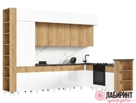 Кухня "Техно-5" 3,2*2,24 (МФ) - "Лабиринт" - интернет-магазин мебели для дома в Екатеринбурге, Первоуральске и Ревде