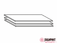 Полки к шкафу 3-х и 4-х дв. Версаль-5 (РСТ) - "Лабиринт" - интернет-магазин мебели для дома в Екатеринбурге, Первоуральске и Ревде