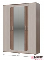 Шкаф 4-х дверный 1600 "Пальмира" 4-4821 (ГКТ) - "Лабиринт" - интернет-магазин мебели для дома в Екатеринбурге, Первоуральске и Ревде