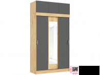 Шкаф с антресолью "Роджина" ЛДСП" (МФ) - "Лабиринт" - интернет-магазин мебели для дома в Екатеринбурге, Первоуральске и Ревде