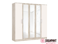 Шкаф для одежды 5-и дверный "Мартина" (МФ) - "Лабиринт" - интернет-магазин мебели для дома в Екатеринбурге, Первоуральске и Ревде