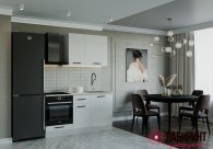 Кухня "Жемчуг" 1600 (СВТ) - "Лабиринт" - интернет-магазин мебели для дома в Екатеринбурге, Первоуральске и Ревде