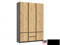 Шкаф 3-х створчатый "Остин" (МФ) - "Лабиринт" - интернет-магазин мебели для дома в Екатеринбурге, Первоуральске и Ревде