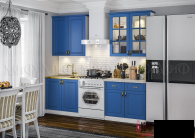 Кухня "Констанция"  1,6 компоновка №3 МДФ  (МФ) - "Лабиринт" - интернет-магазин мебели для дома в Екатеринбурге, Первоуральске и Ревде