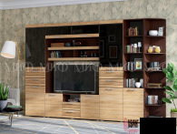 Гостиная Асти вариант №4 МДФ (МФ) - "Лабиринт" - интернет-магазин мебели для дома в Екатеринбурге, Первоуральске и Ревде