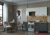 Кухня "Вегас" 1800 (СВТ) - "Лабиринт" - интернет-магазин мебели для дома в Екатеринбурге, Первоуральске и Ревде