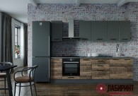 Кухня "Гранж" 2800 (СВТ) - "Лабиринт" - интернет-магазин мебели для дома в Екатеринбурге, Первоуральске и Ревде