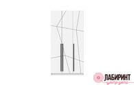 Шкаф для одежды 67.12 Брандо" МДФ Геометрия (2400) (ОЛМ) - "Лабиринт" - интернет-магазин мебели для дома в Екатеринбурге, Первоуральске и Ревде