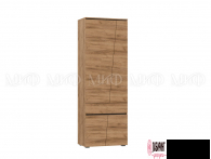 Шкаф высокий закрытый "Соренто" ЛДСП (МФ) - "Лабиринт" - интернет-магазин мебели для дома в Екатеринбурге, Первоуральске и Ревде