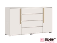 Комод 2 двери 4 ящика "Норд" ЛДСП (МФ) - "Лабиринт" - интернет-магазин мебели для дома в Екатеринбурге, Первоуральске и Ревде