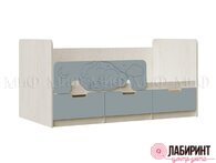 Кровать 1,6*0,8 "Юниор-4" (МФ) - "Лабиринт" - интернет-магазин мебели для дома в Екатеринбурге, Первоуральске и Ревде