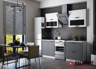 Кухня "Монако" 1,6 компоновка №2 МДФ  (МФ) - "Лабиринт" - интернет-магазин мебели для дома в Екатеринбурге, Первоуральске и Ревде