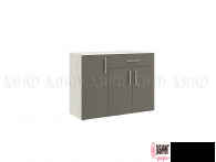 Комод 1 ящик 3 двери "Фиеста Нью" ЛДСП (МФ) - "Лабиринт" - интернет-магазин мебели для дома в Екатеринбурге, Первоуральске и Ревде