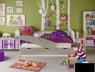 Кровать "Дельфин" 1800 МДФ (МФ) - "Лабиринт" - интернет-магазин мебели для дома в Екатеринбурге, Первоуральске и Ревде