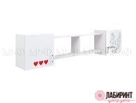 Антресоль "Вега Нью Герл" ЛДСП(МФ) - "Лабиринт" - интернет-магазин мебели для дома в Екатеринбурге, Первоуральске и Ревде