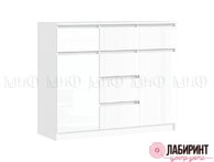 Комод 1200 (2 дв 6 ящ)  "Челси" (МФ) - "Лабиринт" - интернет-магазин мебели для дома в Екатеринбурге, Первоуральске и Ревде