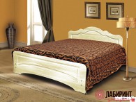 Кровать от спальни "Ивушка-5" 1800*2000мм (МВ) - "Лабиринт" - интернет-магазин мебели для дома в Екатеринбурге, Первоуральске и Ревде