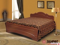 Кровать от спальни "Ивушка-5" 1200*2000мм (МВ) - "Лабиринт" - интернет-магазин мебели для дома в Екатеринбурге, Первоуральске и Ревде