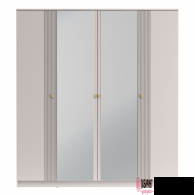 Шкаф для одежды 4-х дверный 94.06 "Модена" (ОЛМ) - "Лабиринт" - интернет-магазин мебели для дома в Екатеринбурге, Первоуральске и Ревде