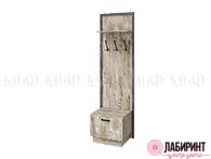 Тумба с вешалкой "Амели" (МФ) - "Лабиринт" - интернет-магазин мебели для дома в Екатеринбурге, Первоуральске и Ревде