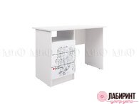 Стол письменный "Вега нью герл" ЛДСП (МФ) - "Лабиринт" - интернет-магазин мебели для дома в Екатеринбурге, Первоуральске и Ревде