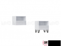 Тумбы 1 ящик "Оливия" МДФ" (МФ) - "Лабиринт" - интернет-магазин мебели для дома в Екатеринбурге, Первоуральске и Ревде