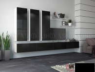 Гостиная МДФ "Флорис" Вариант №5 (МФ) - "Лабиринт" - интернет-магазин мебели для дома в Екатеринбурге, Первоуральске и Ревде