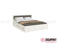 Кровать с ящиками 1,6м  "Фиеста Нью" ЛДСП (МФ) - "Лабиринт" - интернет-магазин мебели для дома в Екатеринбурге, Первоуральске и Ревде