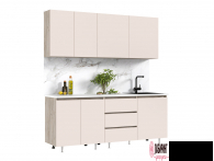 Кухня "Челси" 2,0 компоновка №2 (МФ) - "Лабиринт" - интернет-магазин мебели для дома в Екатеринбурге, Первоуральске и Ревде