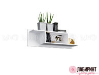 Полка навесная МДФ "Нэнси Нью" (МФ) - "Лабиринт" - интернет-магазин мебели для дома в Екатеринбурге, Первоуральске и Ревде