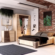 Модульная спальня "Санремо" (СП) - "Лабиринт" - интернет-магазин мебели для дома в Екатеринбурге, Первоуральске и Ревде