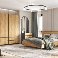 Модульная спальня "Остин" (МФ) - "Лабиринт" - интернет-магазин мебели для дома в Екатеринбурге, Первоуральске и Ревде