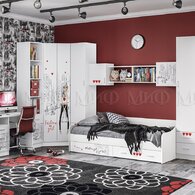 Модульная детская "Вега Нью Герл" (МФ) - "Лабиринт" - интернет-магазин мебели для дома в Екатеринбурге, Первоуральске и Ревде