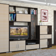 Модульная гостиная "Домино 7"  (МП) - "Лабиринт" - интернет-магазин мебели для дома в Екатеринбурге, Первоуральске и Ревде