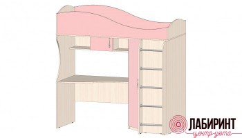 Детская кровать-чердак Буратино (ЛНР) - "Лабиринт" - интернет-магазин мебели для дома в Екатеринбурге, Первоуральске и Ревде