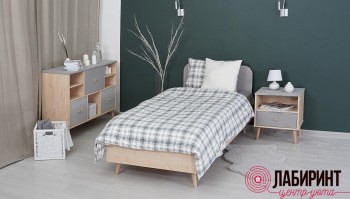Кровать "FIORD" 1200  (АРИ) - "Лабиринт" - интернет-магазин мебели для дома в Екатеринбурге, Первоуральске и Ревде